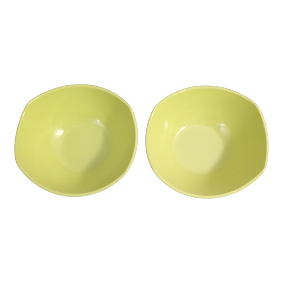 Dansk Classic Fjord Apple Green Bowls 6.75" Set of 2 - Picture 7 of 11